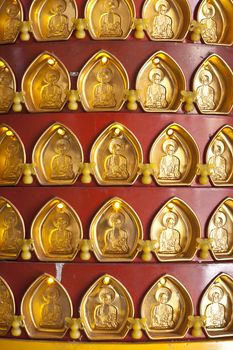 buddha statue, Looking at the temple in Thailand