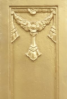 plaster gold, use for decorate the buildings