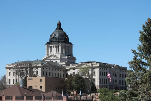 View of South Dakota State Capitol Complex