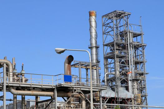 Oil refinery  (Map Ta Phut Industrial Estate Rayong Thailand)