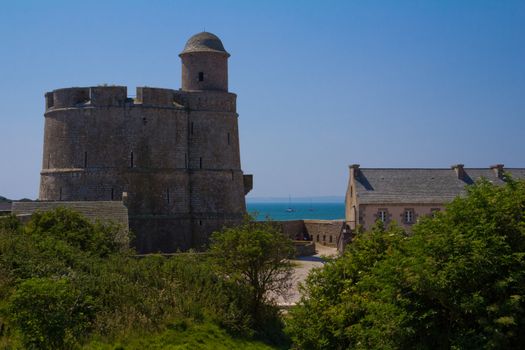 The 17th century fort on Tatihou Island Normandy