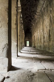 The ancient ta phrom made famous by the trees and tomb raider