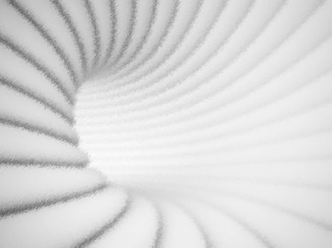 3d Illustration of White Abstract Background or wallpaper