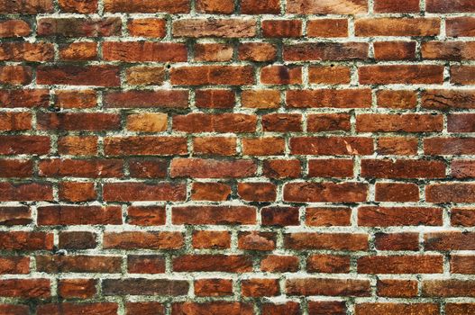 Grunge and weathered brick wall background