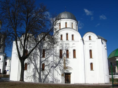 The image of Boriso-Glebsky cathedral in Chernigov