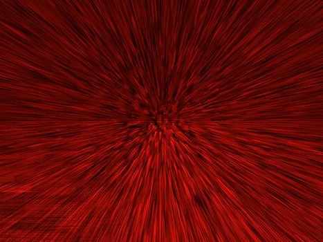 Image of red abstract sharp and prickly background