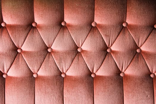 Vintage sofa texture close-up