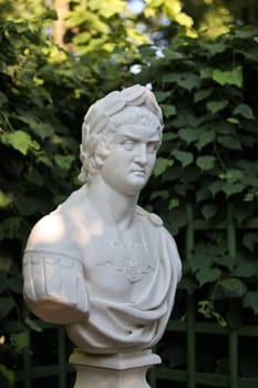 The Marble bust of Nero's Roman imeratora