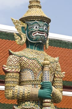 Guardian Statues at Grand Palace, Bangkok