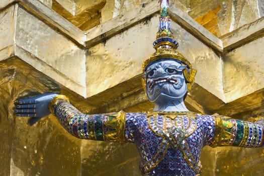 Yaksha Statues at Grand Palace, Bangkok