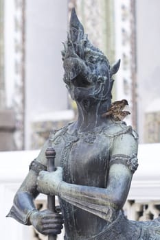 Demon Statue at Grand Palace, Bangkok