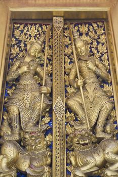 Details of Door at Grand Palace, Bangkok