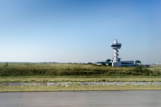 Sky Harbor airport traffic control center, Bangkok, Thailand