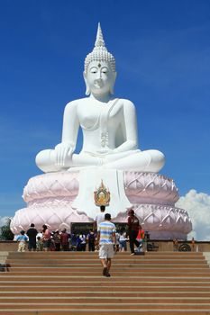 White Buddha Statue