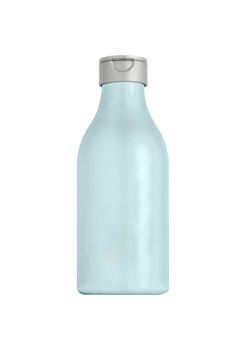 Plastic bottle isolated on white background