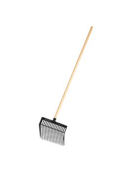 Garden fork isolated on white