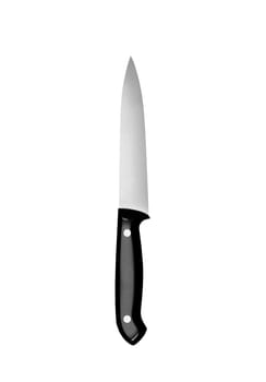 Kitchen knife isolated on white background