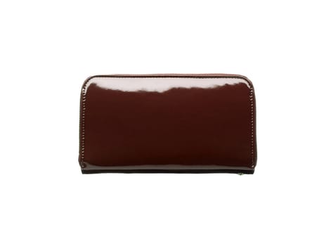 Wallet on a white background.