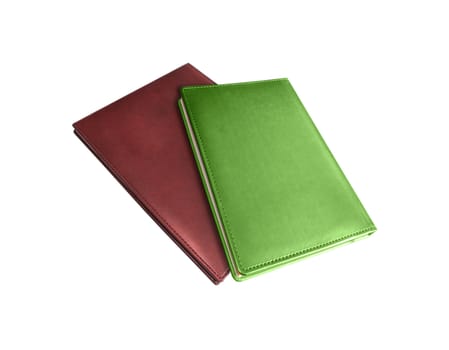 Notebooks isolated on white background
