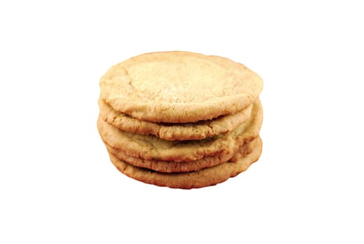 cookie sweets on white background