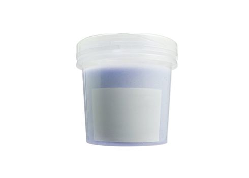 Shampoo container isolated on white