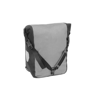 Grey bag isolated on white
