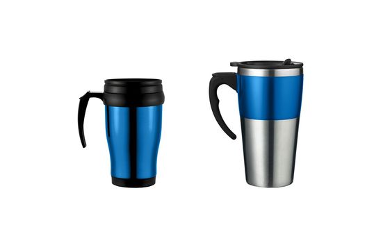Thermos isolated on white background