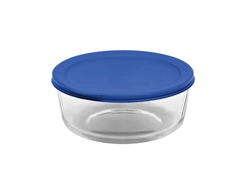 Food container isolated on white background