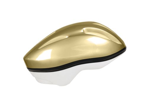 Bike helmet isolated on white background