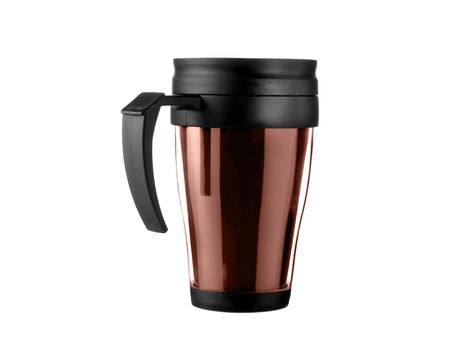 Thermos isolated on white background