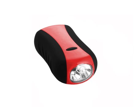 isolated photograph of a torch on a white background