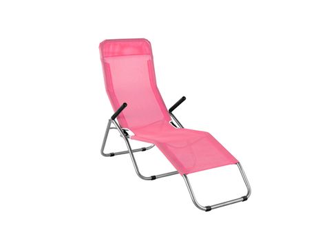 lounge beach chair isolated