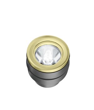 Flash lights on white background