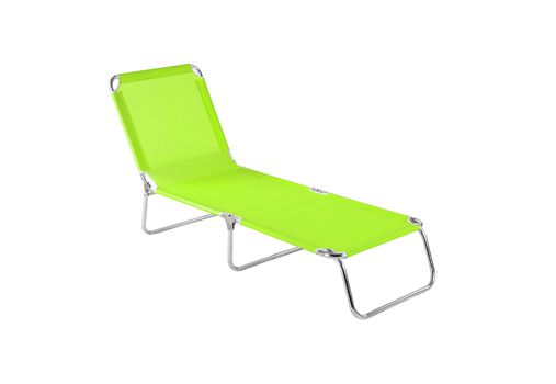 Lounge chair isolated on white