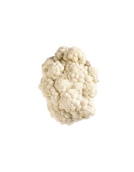 Cauliflower isolated on white