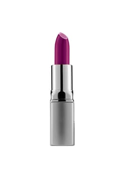 purple lipstick isolated on white