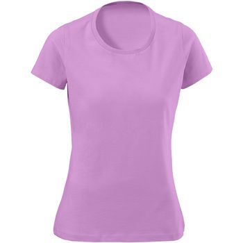 pink female t-shirt isolated on white background