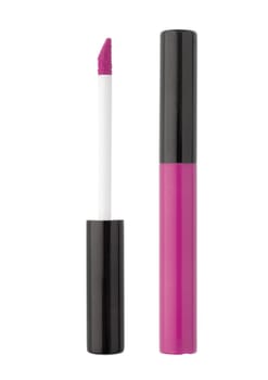 pink beautiful gloss for lips