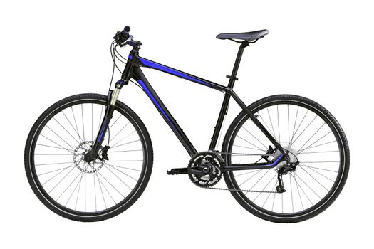 mountain bike isolated