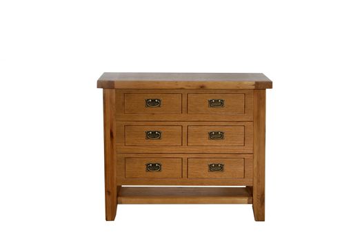 Chest of Drawers isolated with clipping path