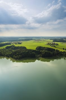 An image of a panoramic aerial view Bavaria