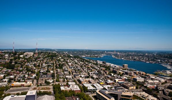 View of Seattle from the Space Needle