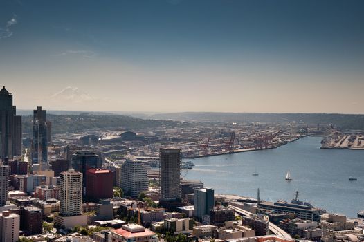 View of Seattle from the Space Needle