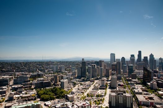 View of Seattle from the Space Needle