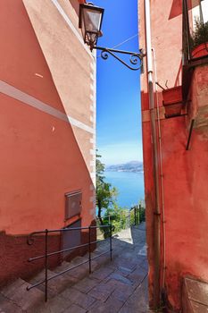 HDR image from San Rocco in Camogli, Liguria, Italy