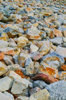 rock. rock with the background