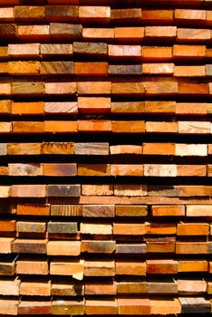 stack of lumber with the background