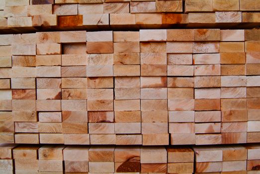 stack of lumber with the background