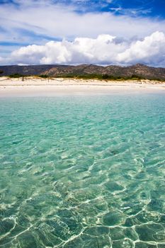 Sandy beach Cinta near San-Teodoro, Sardinia, Italy