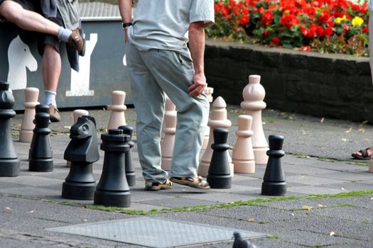 outdoor chess